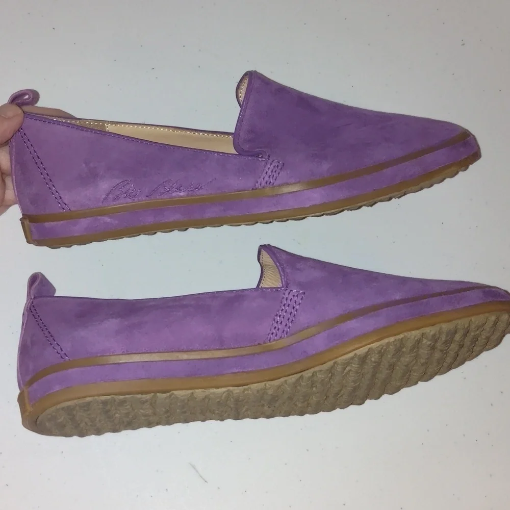 Bill Blass Sutton Slip-on in Lilac Size 7 Purple Flat Loafers